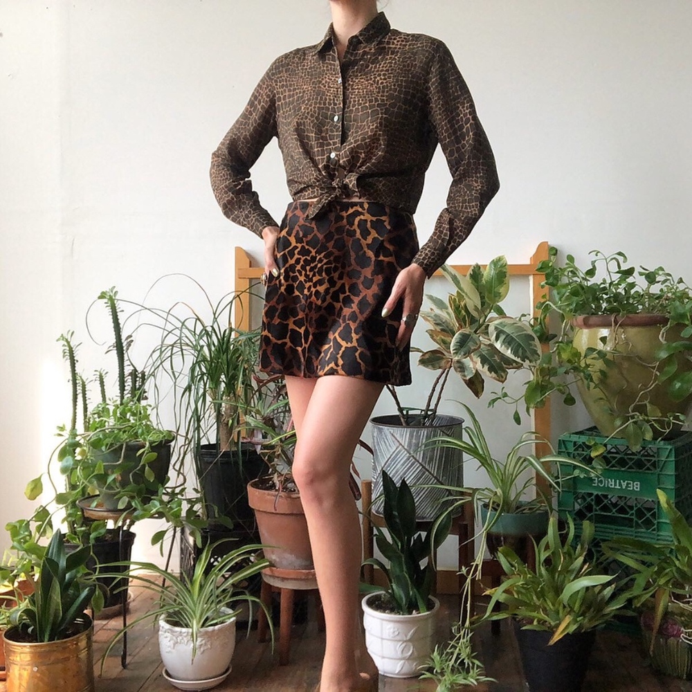 Save the Giraffes blouse